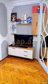 2-otaqlı mənzil kirayə verilir, Nizami küç., 50 m²