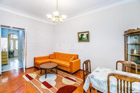 2-otaqlı mənzil kirayə verilir, Sahil m., 60 m²