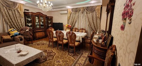 3-otaqlı yeni tikili kirayə verilir, N. Nərimanov m., 124 m²