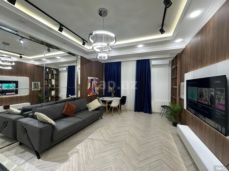 3-otaqlı yeni tikili kirayə verilir, 28 May m., 100 m²