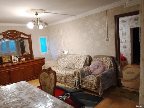3-otaqlı mənzil kirayə verilir, N.Nərimanov m., 100 m²