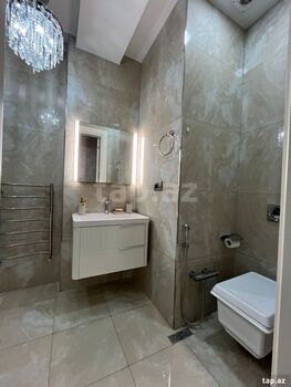 3-otaqlı yeni tikili kirayə verilir, Bakıxanov küç., 150 m²