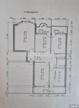 4-otaqlı yeni tikili, Nəsimi r., 160 m²