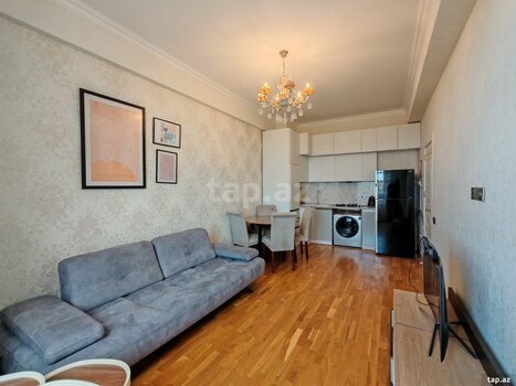 2-otaqlı yeni tikili, Avtovağzal m., 50 m²