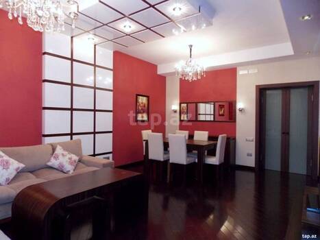 3-otaqlı yeni tikili kirayə verilir, Gənclik m., 120 m²