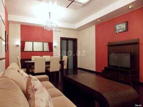 3-otaqlı yeni tikili kirayə verilir, Gənclik m., 120 m²