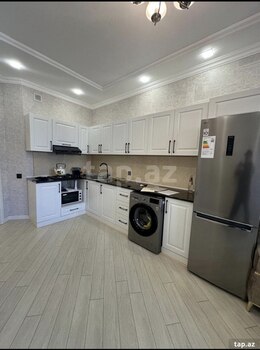 3-otaqlı yeni tikili, Həzi Aslanov m., 127 m²