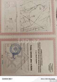 6 sot torpaq sahəsi, Abşeron r.
