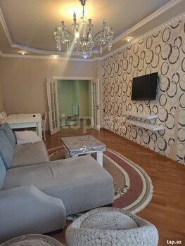3-otaqlı yeni tikili kirayə verilir, Yusif Vəzir Çəmənzəminli küç., 112 m²