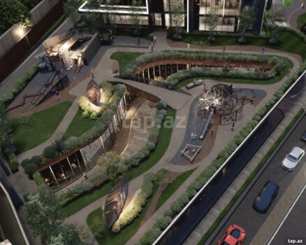 2-otaqlı yeni tikili, Tbilisi pr., 71.6 m²