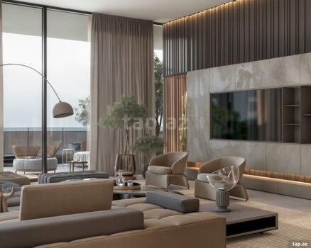 2-otaqlı yeni tikili, Tbilisi pr., 71.6 m²
