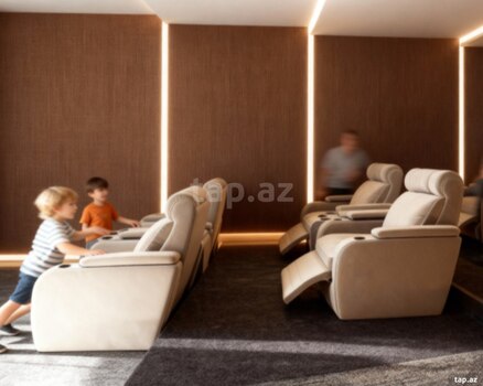 4-otaqlı yeni tikili, Tbilisi pr., 175.1 m²