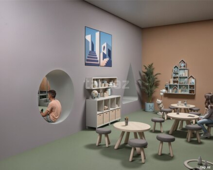 4-otaqlı yeni tikili, Tbilisi pr., 175.1 m²