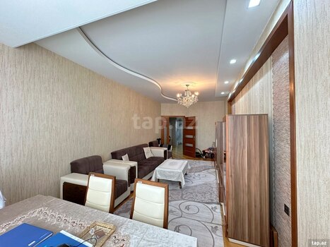 4-otaqlı yeni tikili, Mir Cəlal küç., 140 m²