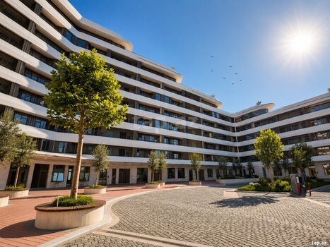 8-otaqlı yeni tikili, Ağ şəhər, 840 m²