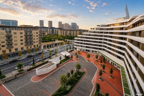 8-otaqlı yeni tikili, Ağ şəhər, 840 m²