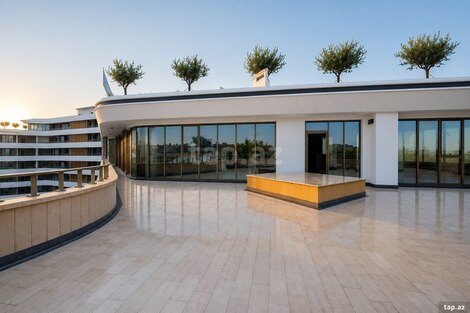 8-otaqlı yeni tikili, Ağ şəhər, 840 m²