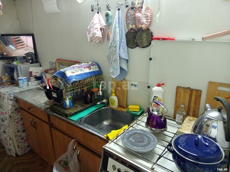 4-otaqlı mənzil, Sahil m., 70 m²