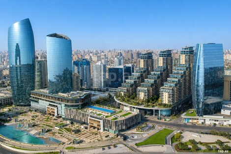 9-otaqlı yeni tikili, Neftçilər pr., 1050 m²