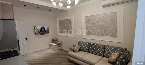 2-otaqlı yeni tikili, Yasamal r., 50 m²