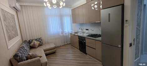2-otaqlı yeni tikili, Yasamal r., 50 m²