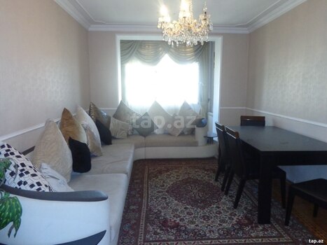 3-otaqlı mənzil, H.Cavid pr., 90 m²