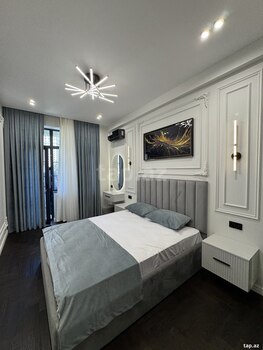 2-otaqlı yeni tikili, Elmlər Akademiyası m., 68 m²