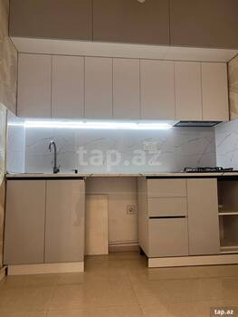 2-otaqlı yeni tikili, Qara Qarayev m., 57 m²