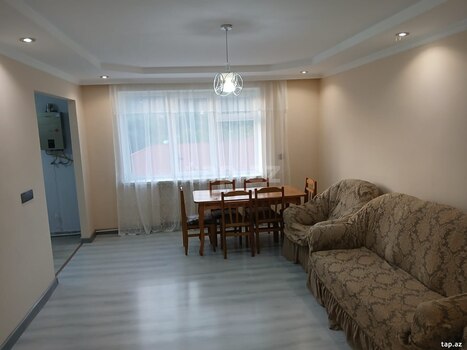 3-otaqlı mənzil kirayə verilir, Sülh küç., 70 m²