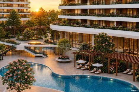 5-otaqlı yeni tikili, Gənclik m., 272 m²