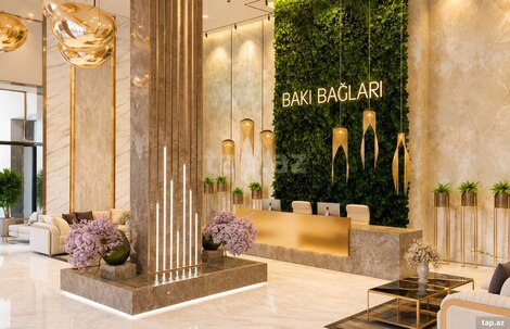 5-otaqlı yeni tikili, Gənclik m., 272 m²