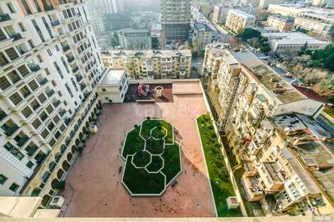4-otaqlı yeni tikili kirayə verilir, Bakıxanov küç., 240 m²