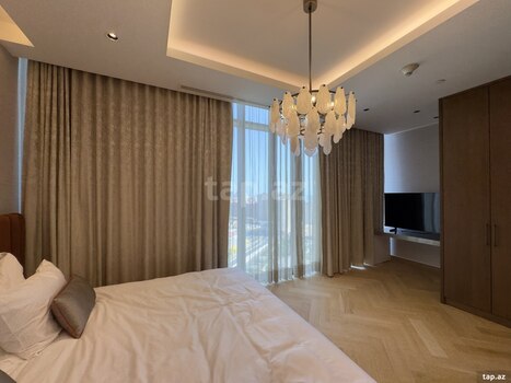 4-otaqlı yeni tikili kirayə verilir, Babək pr., 180 m²