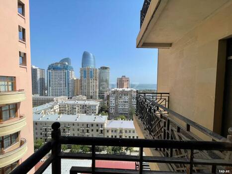 4-otaqlı yeni tikili, Nəsimi r., 250 m²