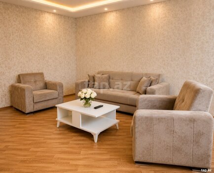 3-otaqlı yeni tikili kirayə verilir, Həsən Salmani küç. 1, 100 m²