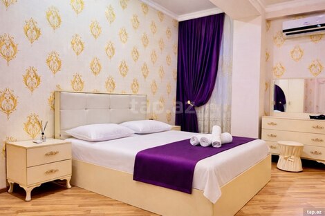 3-otaqlı yeni tikili kirayə verilir, Həsən Salmani küç. 1, 100 m²