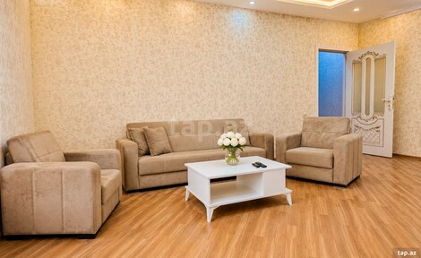 3-otaqlı yeni tikili kirayə verilir, Həsən Salmani küç. 1, 100 m²