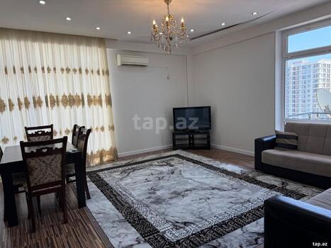 3-otaqlı yeni tikili kirayə verilir, N.Nərimanov m., 120 m²