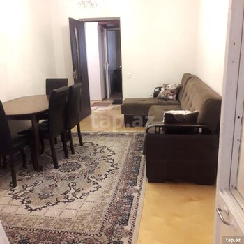 2-otaqlı mənzil kirayə verilir, Çingizxan Kərimov küç., 52 m²