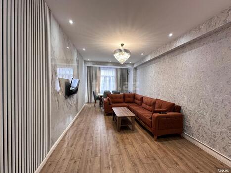 2-otaqlı yeni tikili kirayə verilir, Nəsimi r., 65 m²