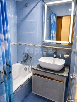 3-otaqlı mənzil kirayə verilir, Bakıxanov küç., 90 m²