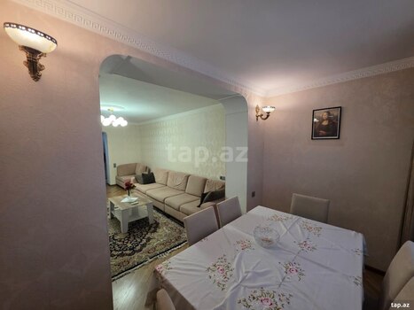 3-otaqlı mənzil kirayə verilir, Əhməd Cəmil küç., 80 m²