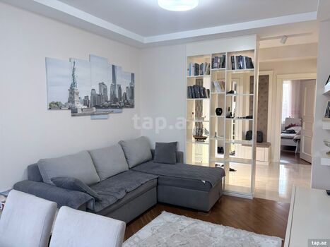 3-otaqlı mənzil, Həzi Aslanov m., 80 m²