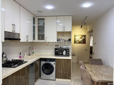 3-otaqlı mənzil, Həzi Aslanov m., 80 m²