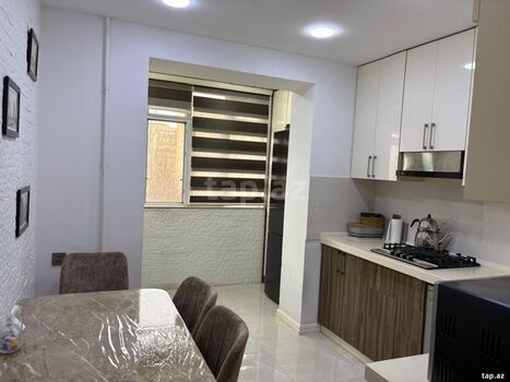 3-otaqlı mənzil, Həzi Aslanov m., 80 m²