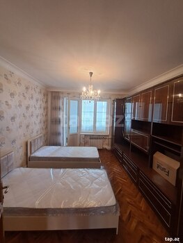 3-otaqlı mənzil kirayə verilir, Xalqlar Dostluğu m., 80 m²