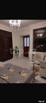 2-otaqlı mənzil kirayə verilir, Səbail r., 55 m²