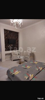 2-otaqlı mənzil kirayə verilir, Səbail r., 55 m²