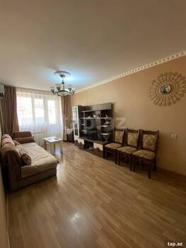 3-otaqlı mənzil, Həzi Aslanov küç., 90 m²