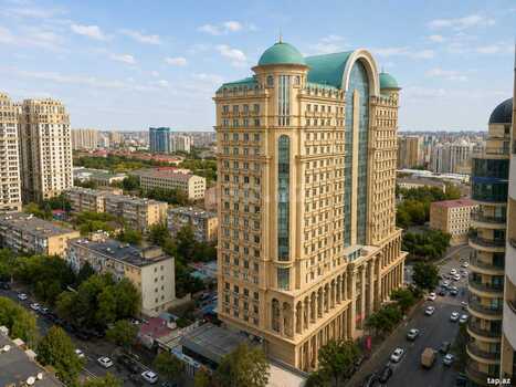 3-otaqlı yeni tikili kirayə verilir, Elmlər Akademiyası m., 146 m²